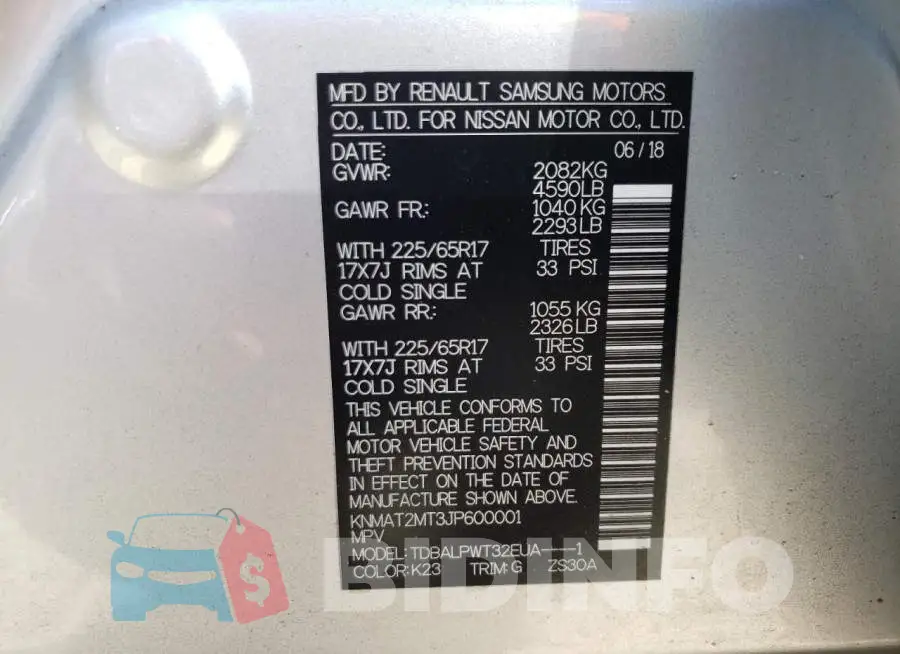 KNMAT2MT3JP600001 Photo# 10