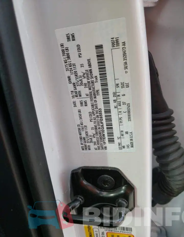1FTEW1EG9JFE65553 Photo# 10