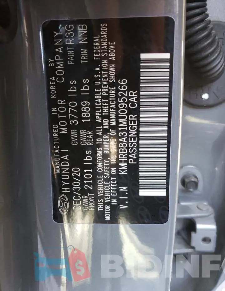 KMHRB8A31MU095266 Photo# 10