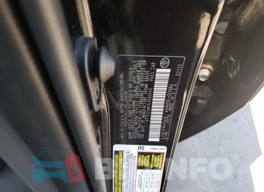 4T1C31AK1LU522445 Photo# 10
