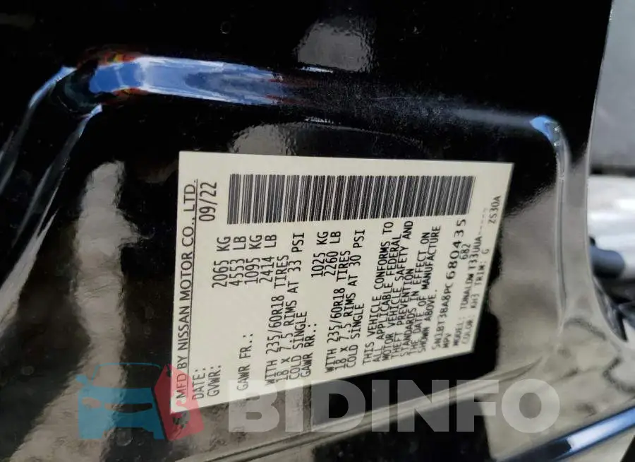 5N1BT3BA8PC680435 Photo# 10
