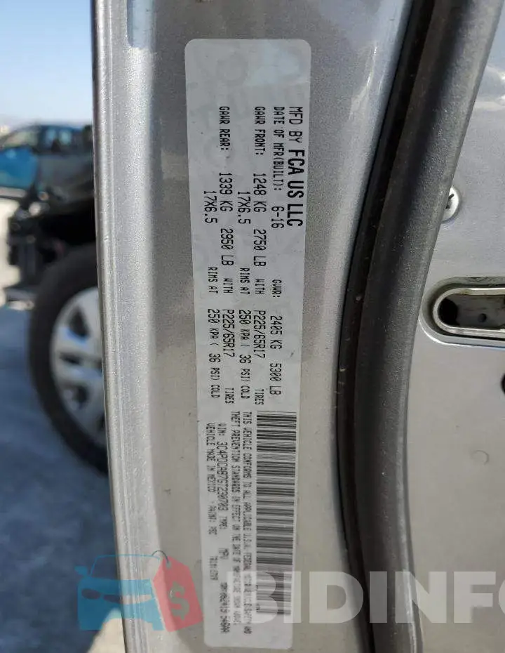 3C4PDCAB7GT230703 Photo# 10