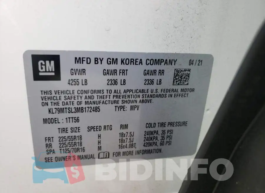 KL79MTSL3MB172485 Photo# 10