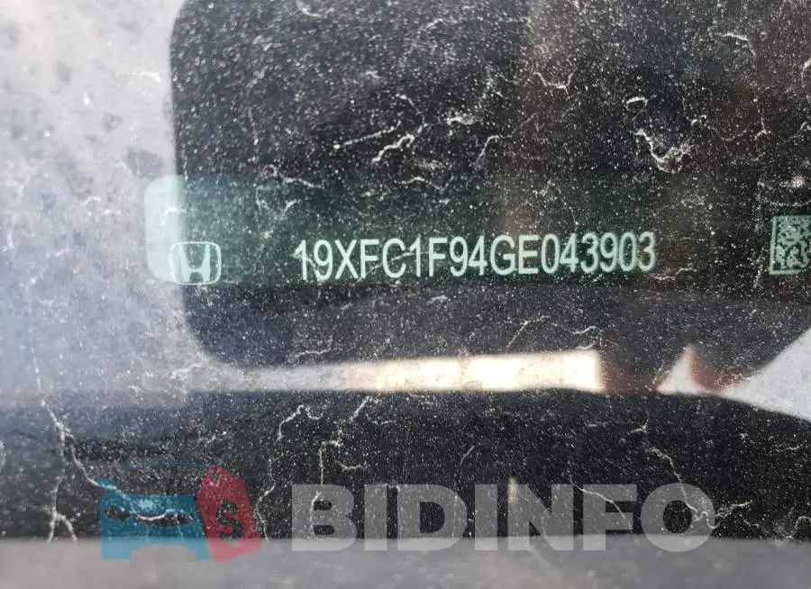 19XFC1F94GE043903 Photo# 10