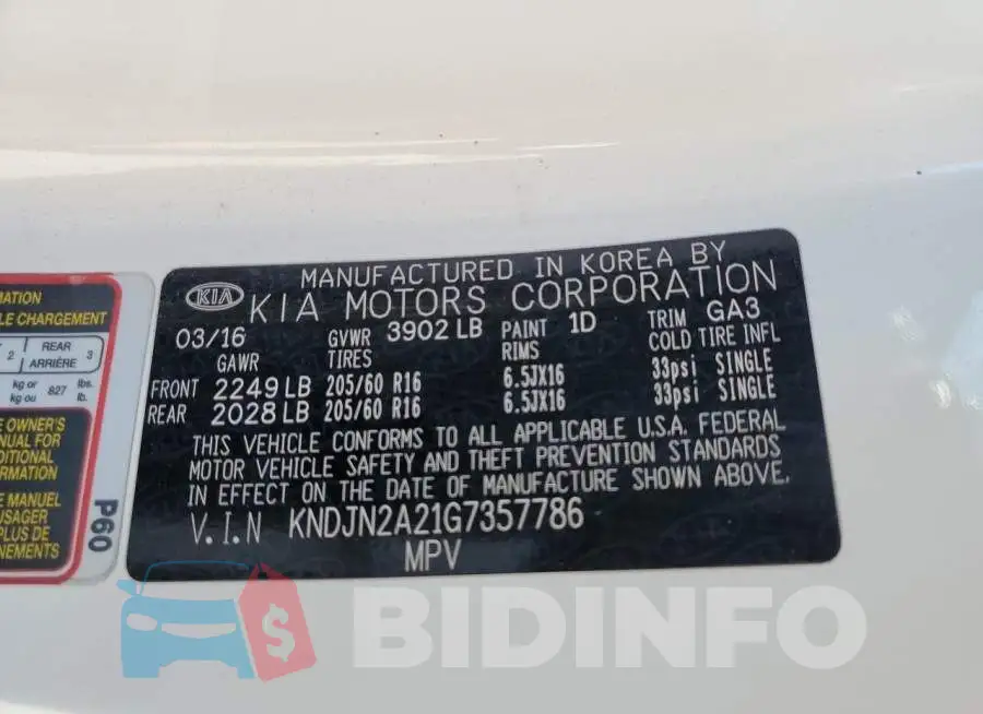 KNDJN2A21G7357786 Photo# 10