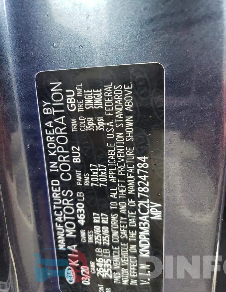 KNDPM3AC2L7824784 Photo# 10