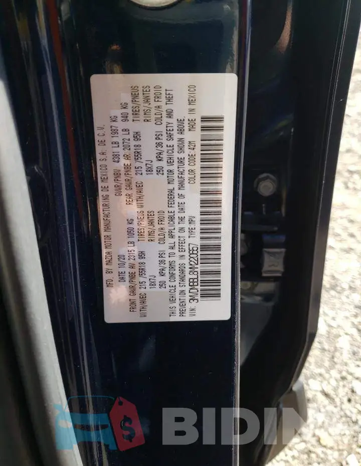 3MVDMBBL8MM220657 Photo# 10