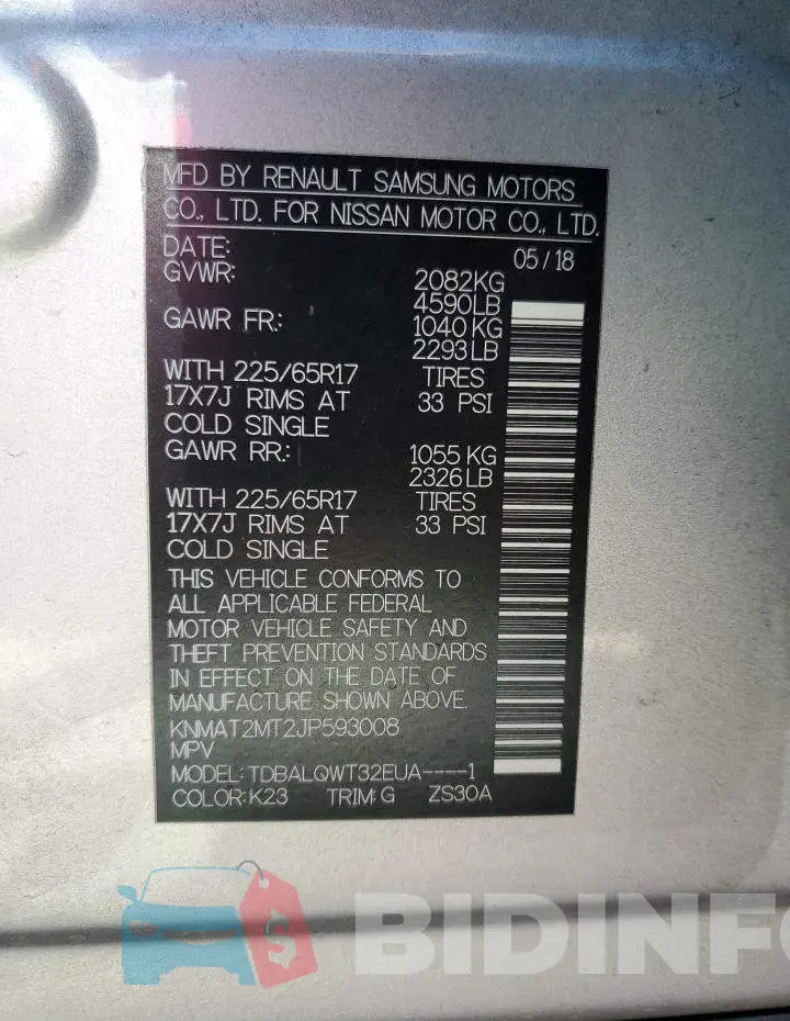 KNMAT2MT2JP593008 Photo# 10