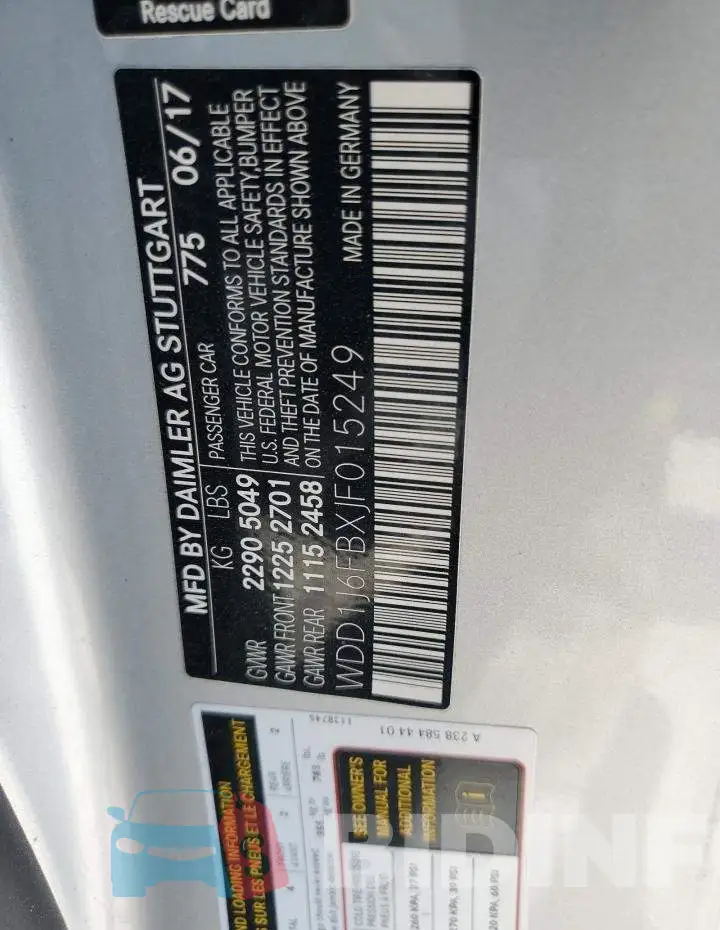 WDD1J6FBXJF015249 Photo# 10