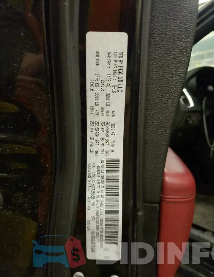 1C4SDJCT6GC425028 Photo# 10