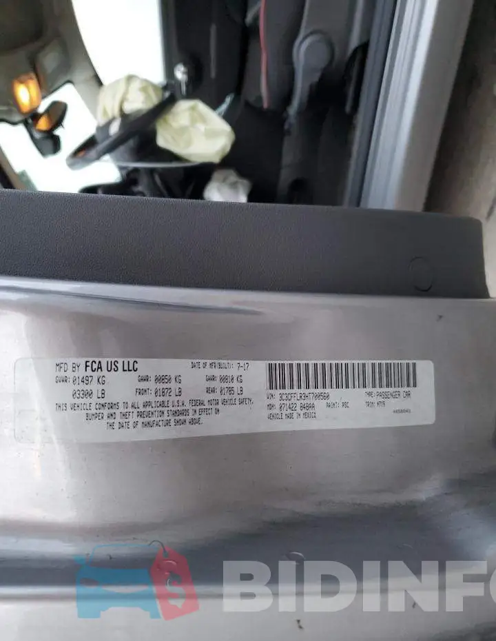3C3CFFLR3HT700560 Photo# 10
