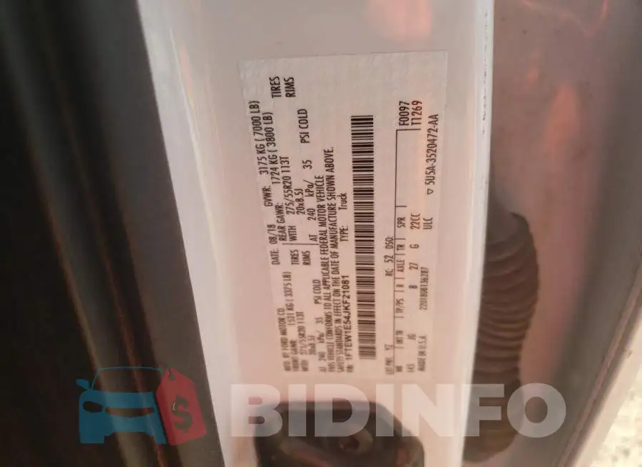 1FTEW1E54JKF21081 Photo# 10