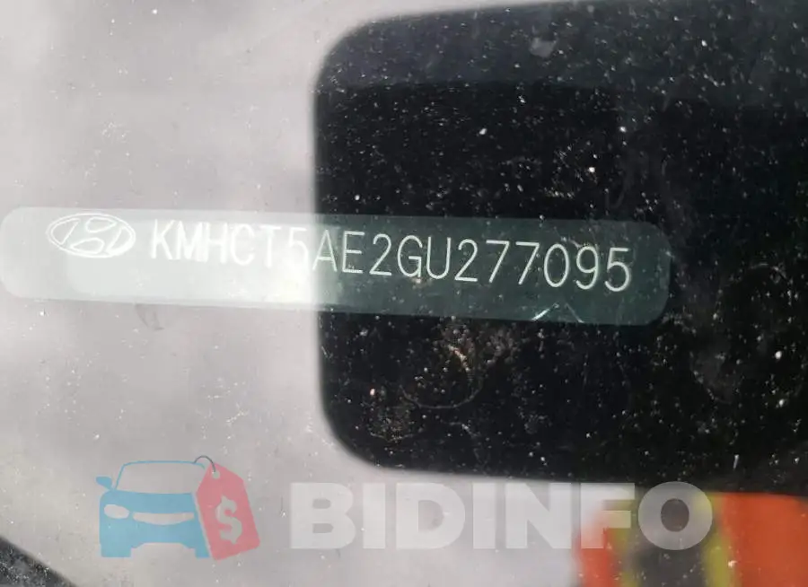KMHCT5AE2GU277095 Photo# 10