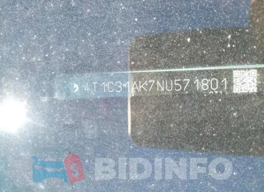 4T1C31AK7NU571801 Photo# 10