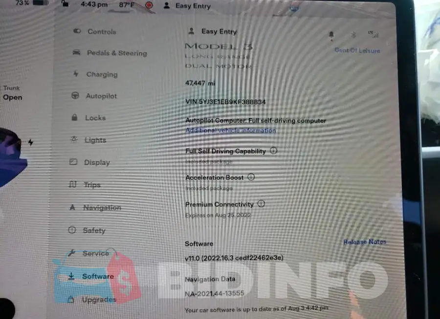 5YJ3E1EB9KF388834 Photo# 8
