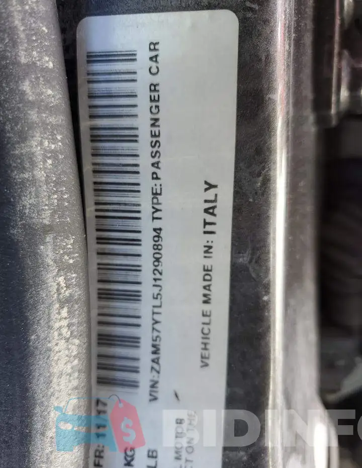 ZAM57YTL5J1290894 Photo# 10