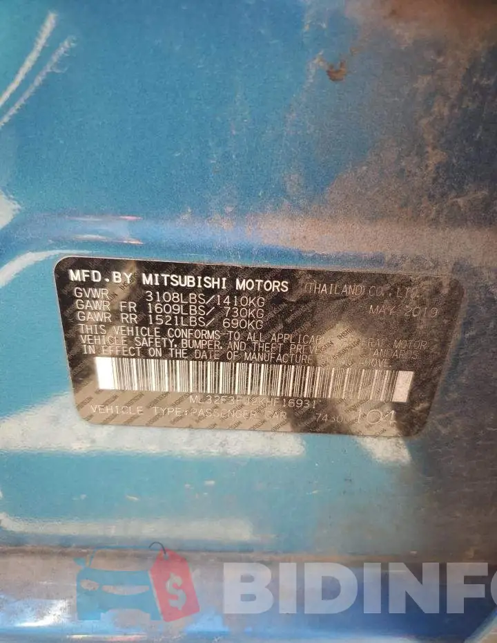 ML32F3FJ2KHF16931 Photo# 10