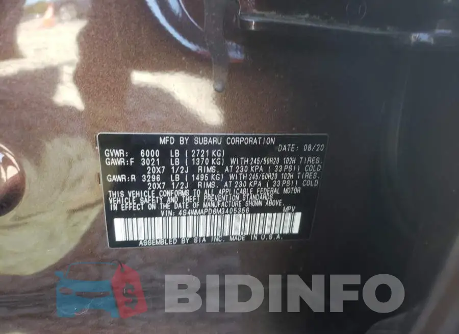 4S4WMAPD6M3405356 Photo# 10