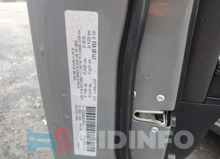2C3CDXBG2KH657616 Photo# 10