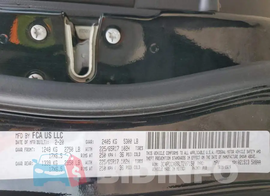 3C4PDCAB6LT207150 Photo# 10