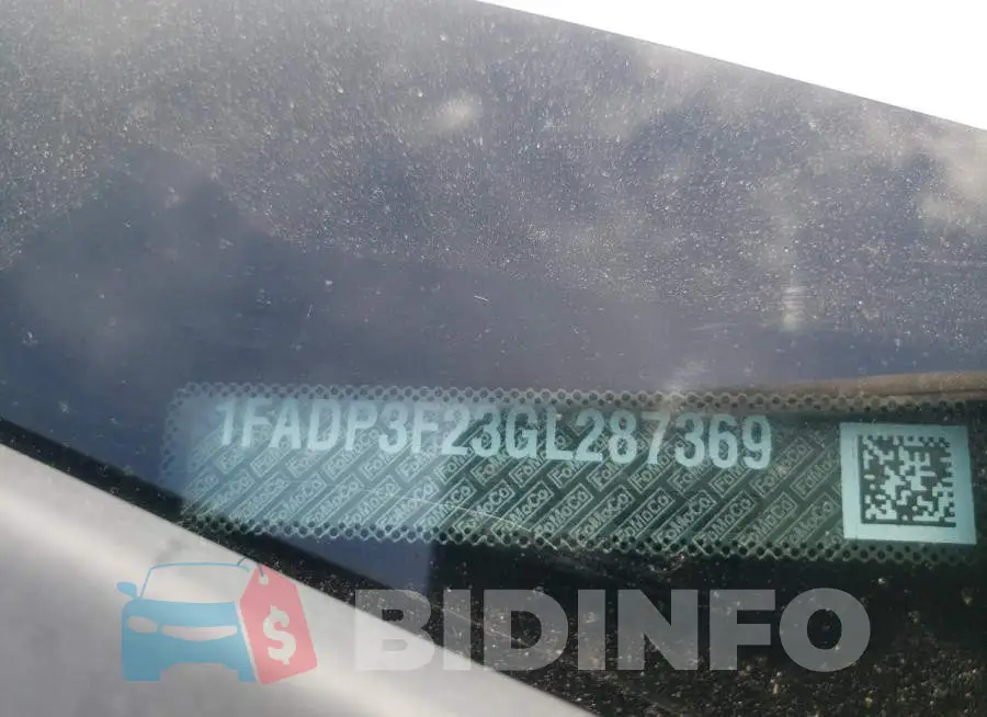 1FADP3F23GL287369 Photo# 10