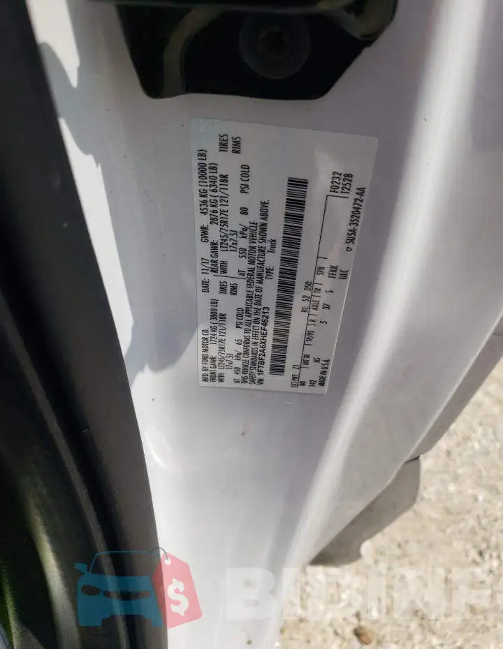 1FTBF2A6XHEF46213 Photo# 10