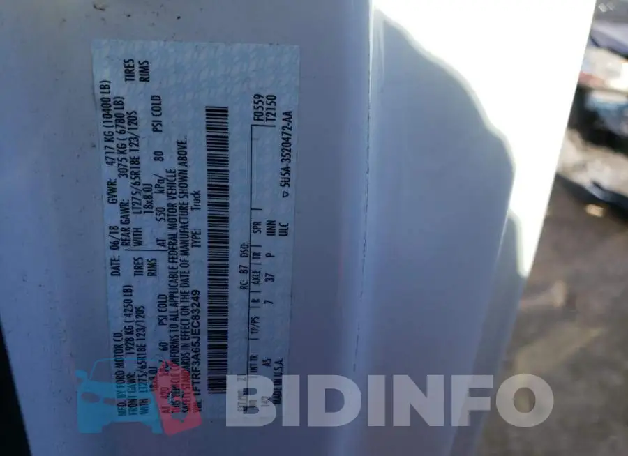 1FTRF3A65JEC83249 Photo# 10
