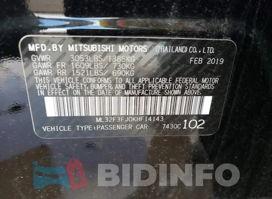 ML32F3FJ0KHF14143 Photo# 10