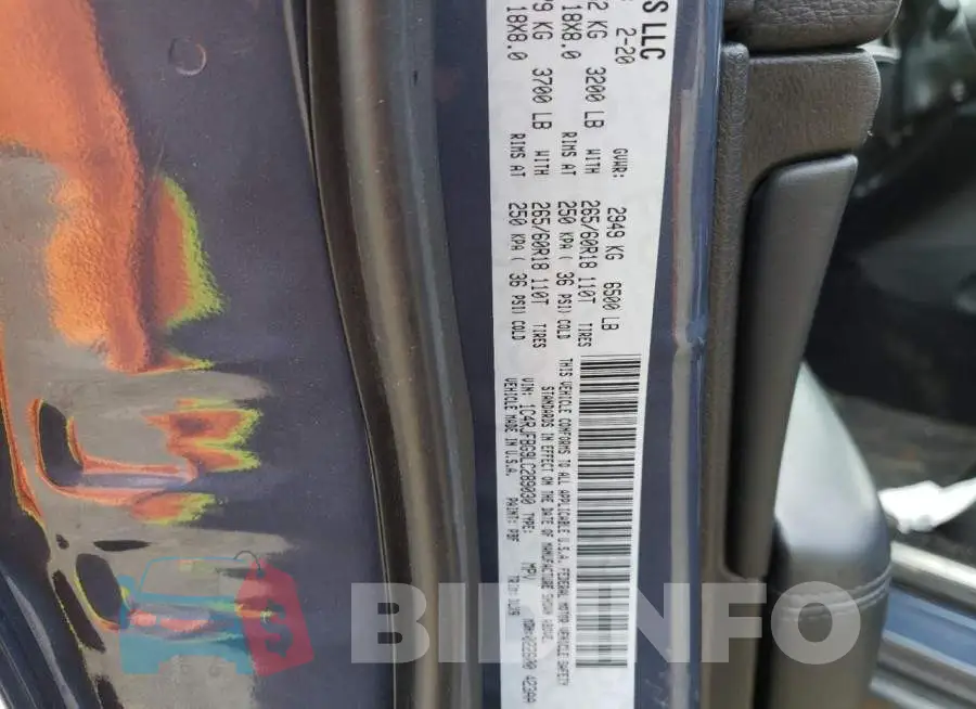 1C4RJFBG9LC289030 Photo# 10