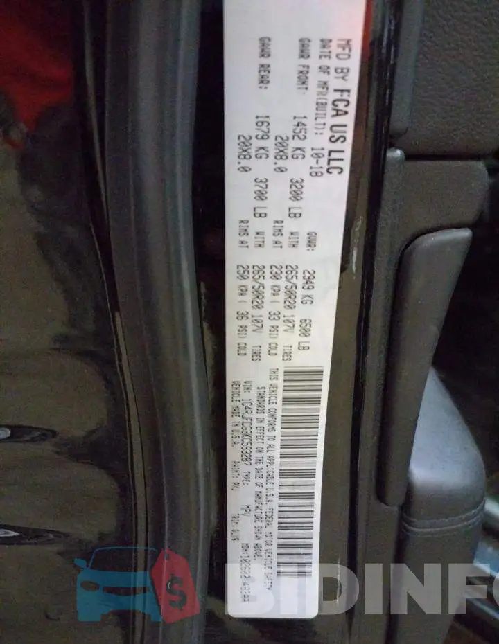 1C4RJFCG3KC593287 Photo# 10
