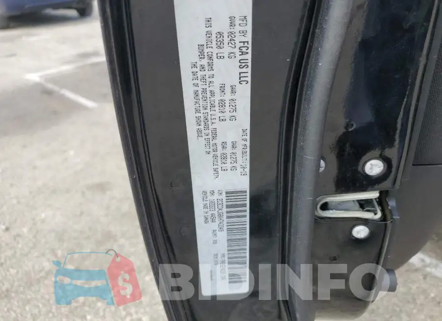 2C3CDXJG6KH743349 Photo# 10