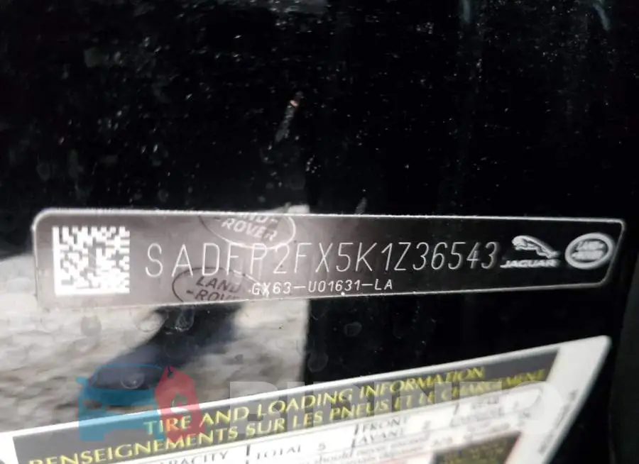 SADFP2FX5K1Z36543 Photo# 10