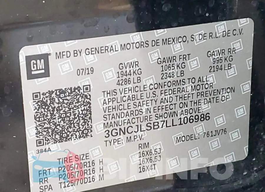 3GNCJLSB7LL106986 Photo# 10