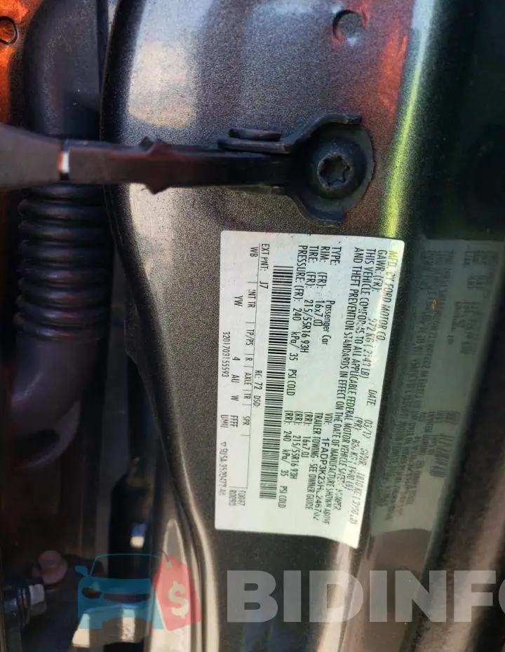 1FADP3K23HL246702 Photo# 10