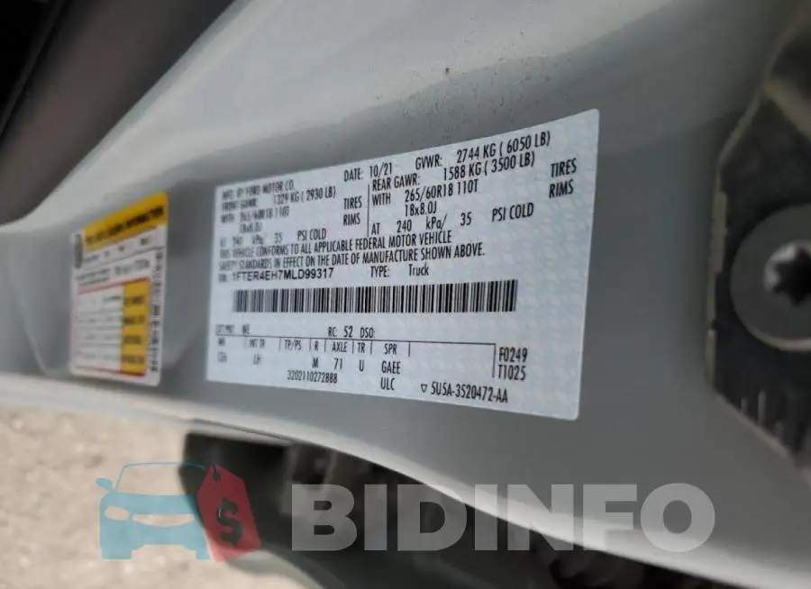 1FTER4EH7MLD99317 Photo# 10