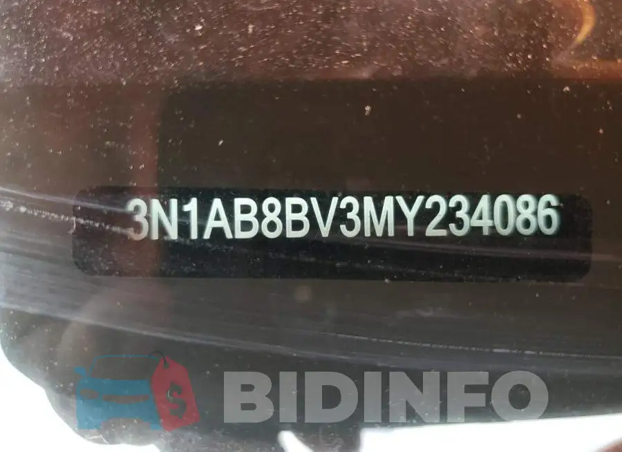 3N1AB8BV3MY234086 Photo# 10