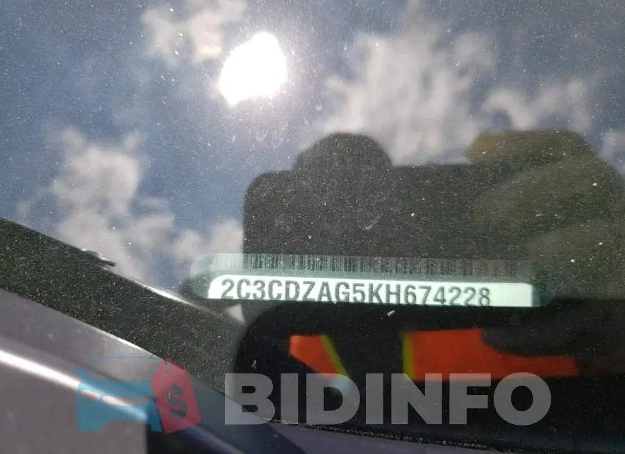 2C3CDZAG5KH674228 Photo# 10
