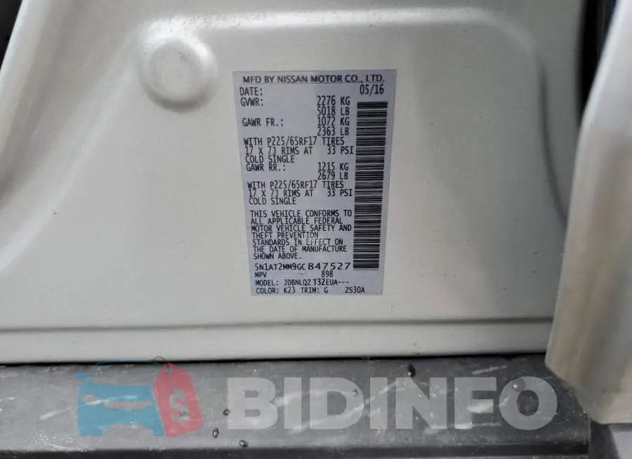 5N1AT2MM9GC847527 Photo# 10