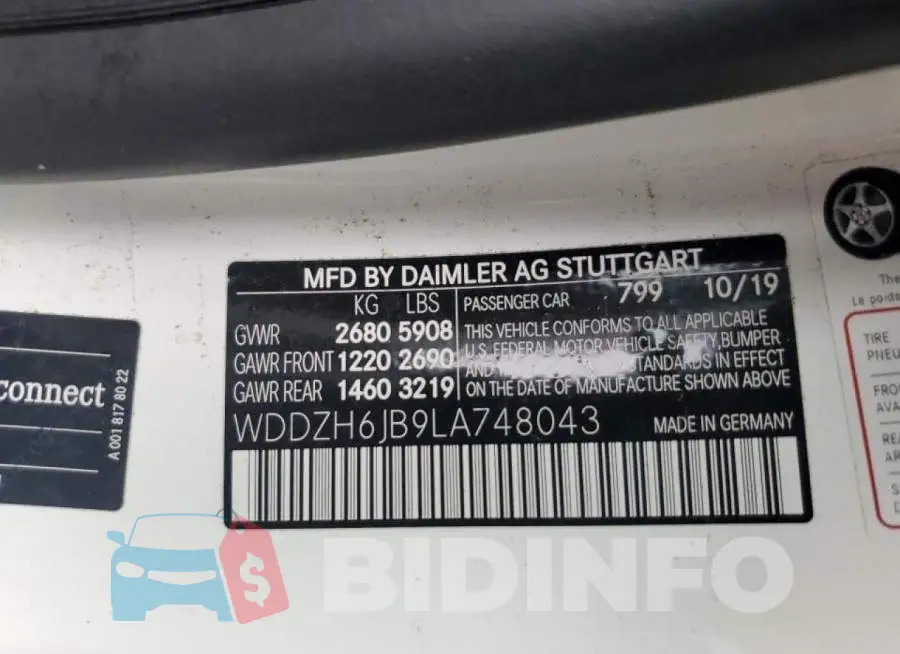 WDDZH6JB9LA748043 Photo# 10