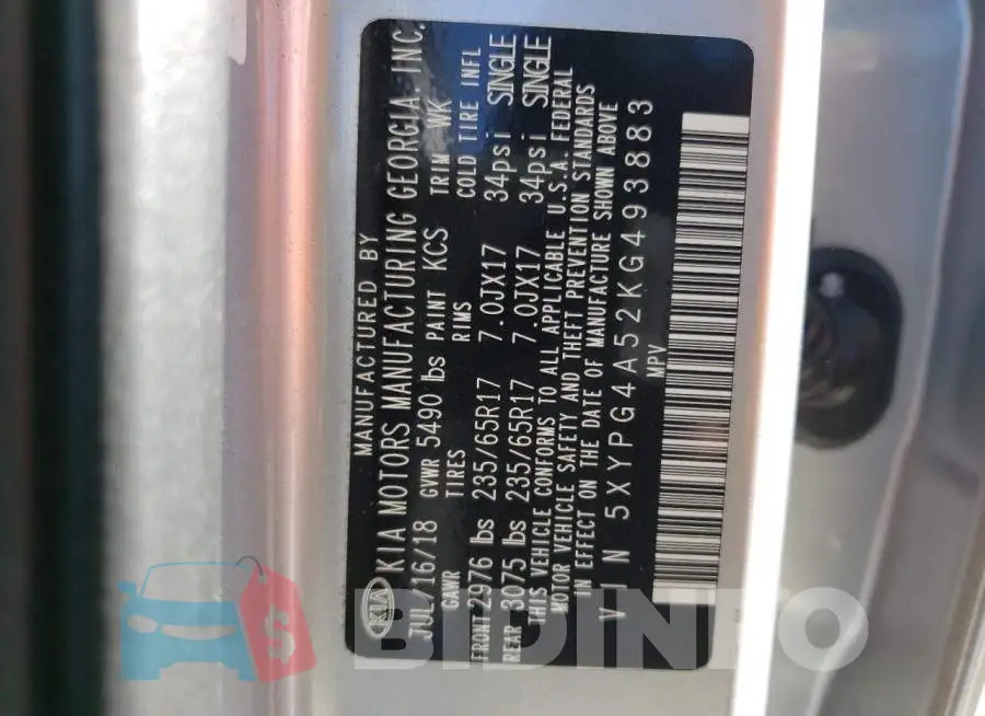 5XYPG4A52KG493883 Photo# 10