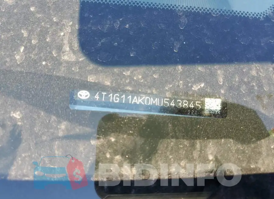 4T1G11AK0MU543845 Photo# 12