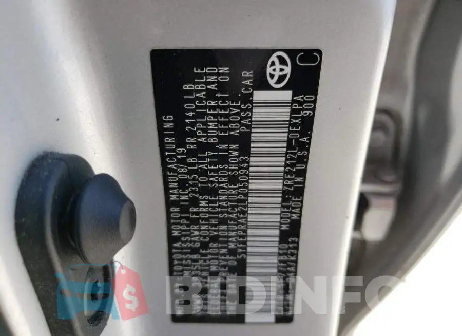 5YFEPRAE2LP050943 Photo# 10