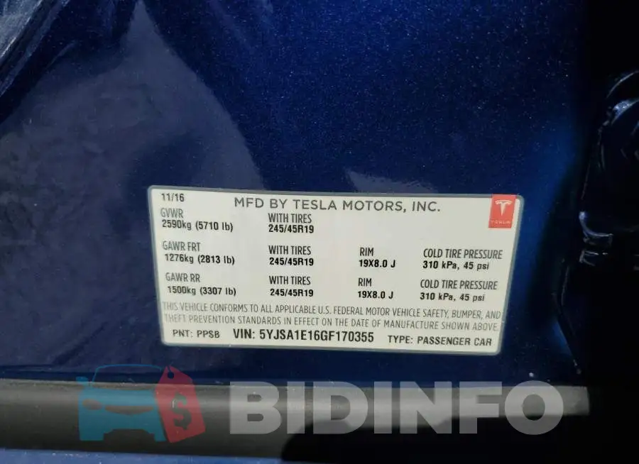 5YJSA1E16GF170355 Photo# 10