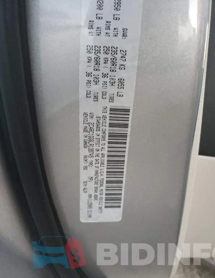 2C4RC1GG6LR139745 Photo# 10