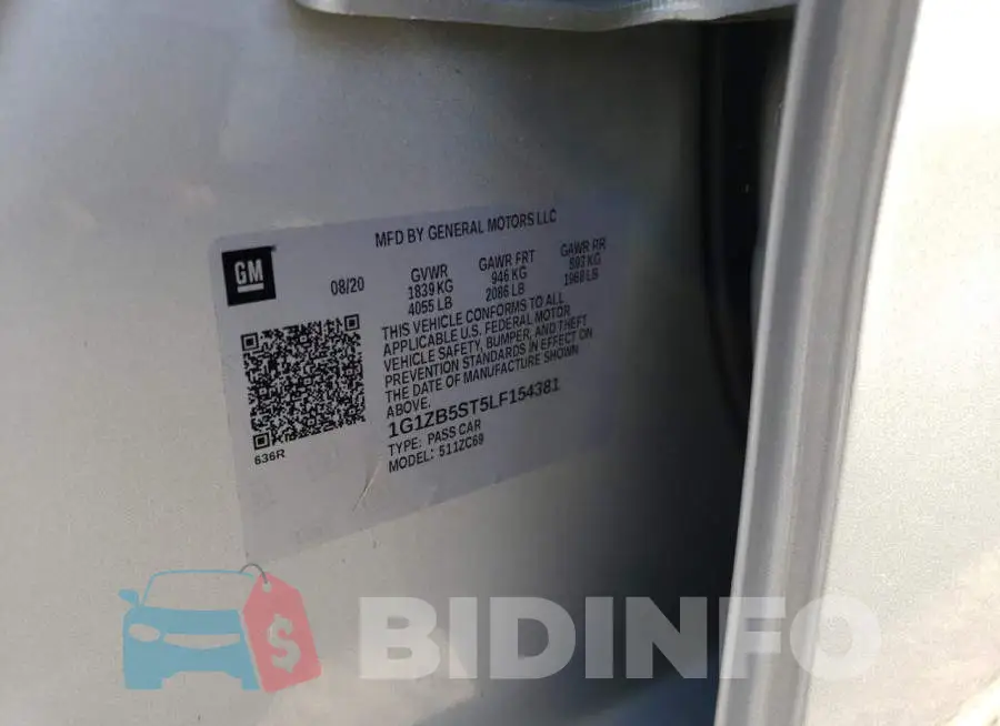 1G1ZB5ST5LF154381 Photo# 12