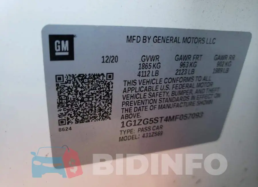 1G1ZG5ST4MF057093 Photo# 10