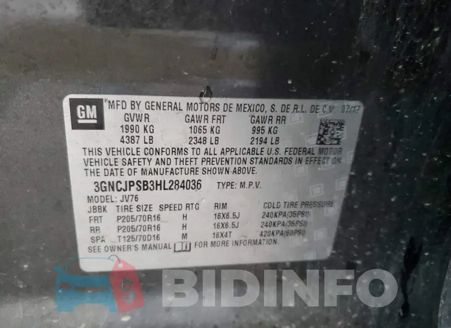 3GNCJPSB3HL284036 Photo# 10