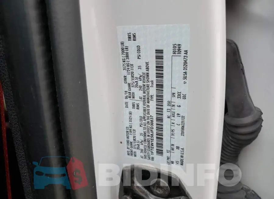 1FTEW1E58JFD30837 Photo# 10