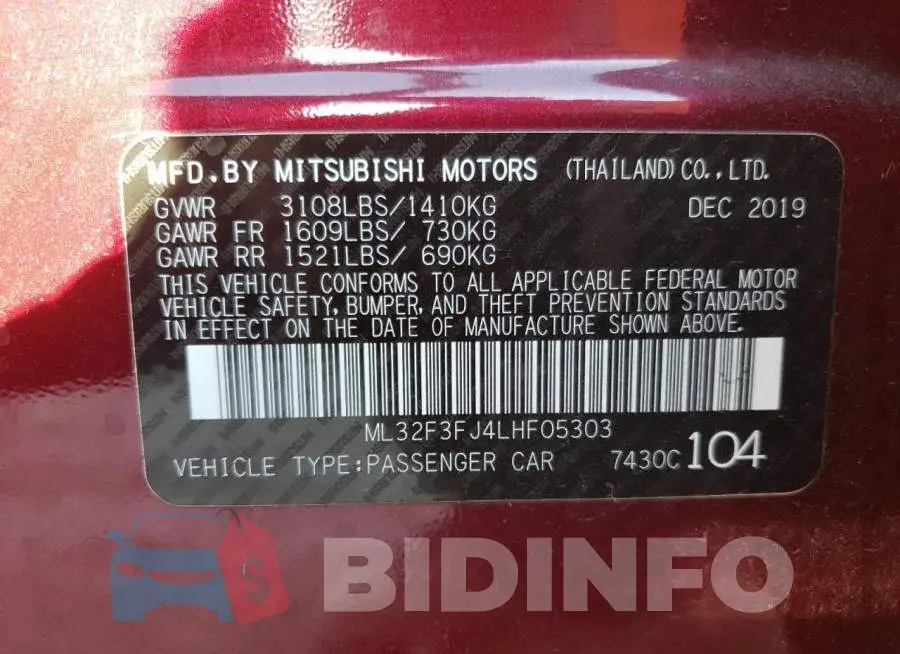 ML32F3FJ4LHF05303 Photo# 10