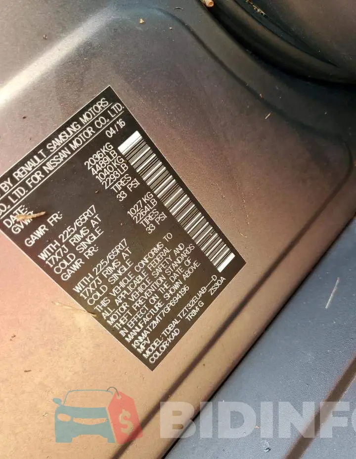KNMAT2MT7GP694196 Photo# 10